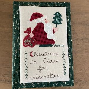 Quilted looking Christmas photo album